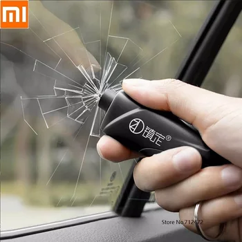 

Xiaomi Portable Mini Safety Hammer Emergency Car window breaker Glass Seatbelt Cutter Window Escape Blade Tool