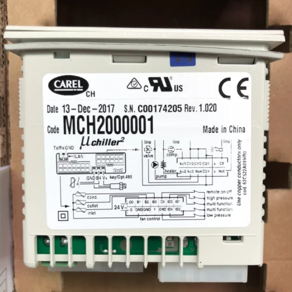 1PC NEW CAREL Temperature Controller MCH2000031 By DHL EMS #V6816 CH 