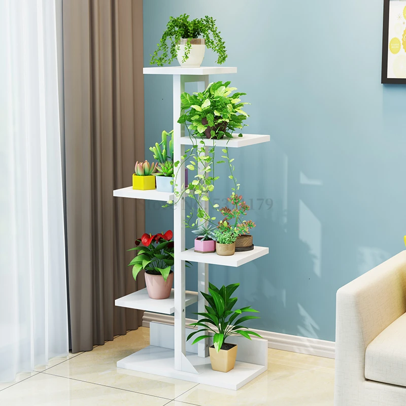 Multi-storey Interior Decoration Ground Province Space Flowerpot Frame Balcony - Цвет: boardsixlayers