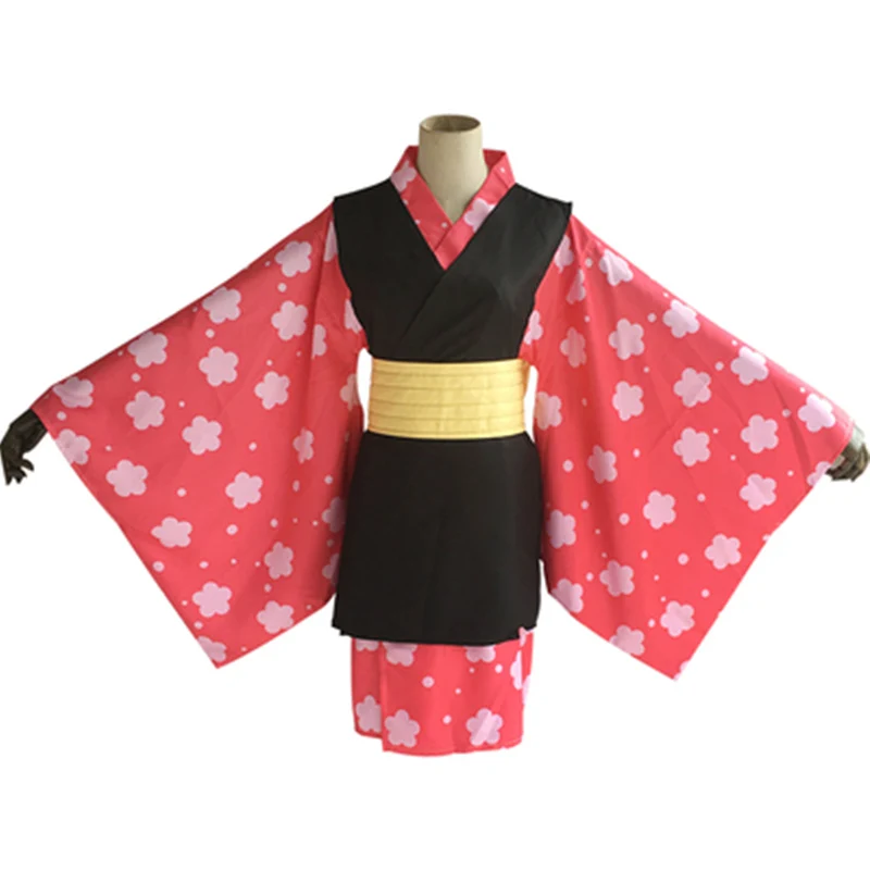 Costume Аниме Comic Demon Slayer Kimetsu no Yaiba Косплей костюмы Tsuyuri Kanawo Rengoku Kyoujurou Kanroji Mitsuri Косплей Костюм - Цвет: Costume