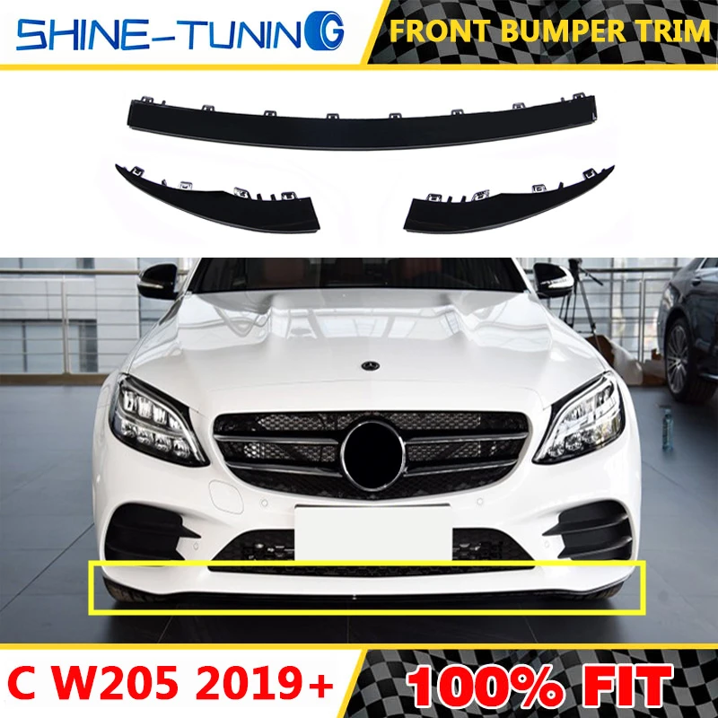 Подходит для отделки переднего бампера C Class w205 A2058858902L A2058859002R A2058859102 A2 058858602L a2058702r
