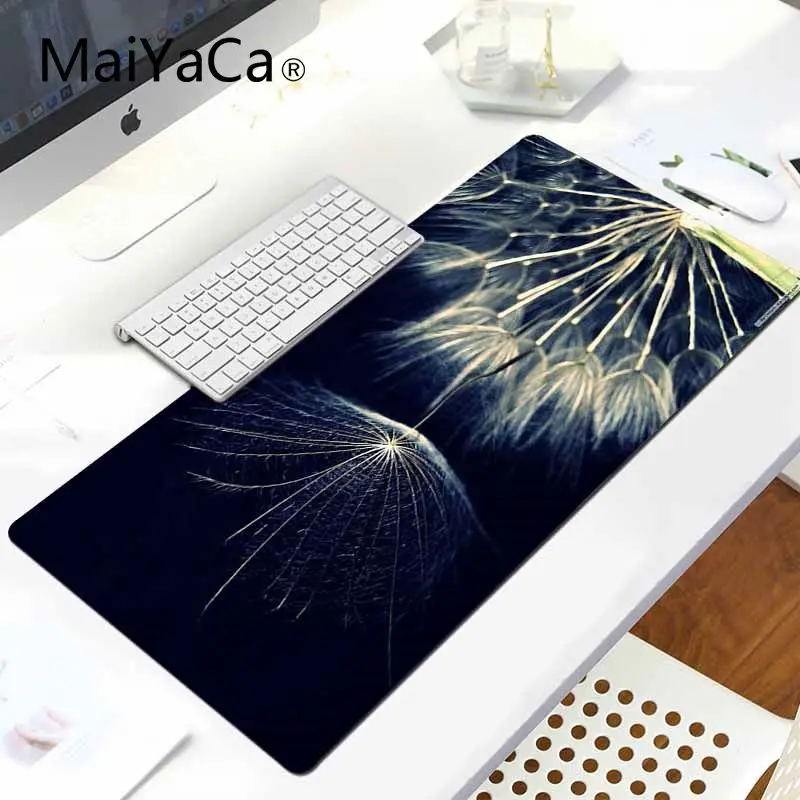 LockEdge 30x80cm MaiYaCa высокое качество Одуванчик Комфортный коврик для мыши игровой коврик для мыши большой коврик для мыши ПК компьютерный коврик - Цвет: LockEdge 30x80cm