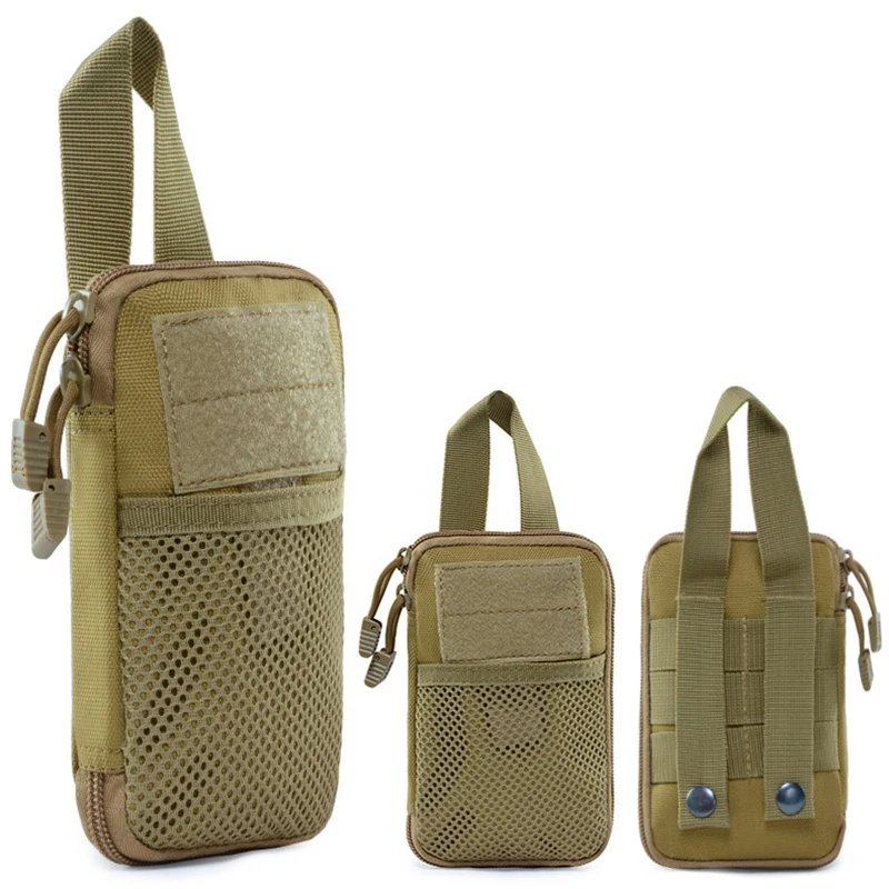Маленькая сумка Molle, Аксессуары для инструментов, маленькая сумка, Edc, карманная охотничья сумка, сумка для хранения инструментов, хаки