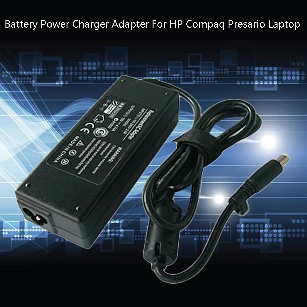 Adaptador de cargador de batería para portátil HP Compaq duradero, color negro, HP18.5V3.5Ahp - AliExpress Ordenadores y oficina