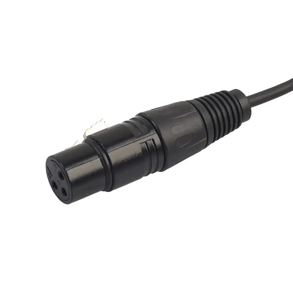 352030 микрофонный соединительный кабель 3 Pin XLR мама под прямым углом 1/" 3,5 мм стерео Jack Mic аудиокабель кабель OFC проводник