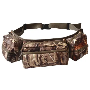 

Super sell-Multifunction Fishing Bag Portable Outdoor Hunting Lure Waist Pack Belt Waist Bag Fishing Tool Waist Camouflage Tackl