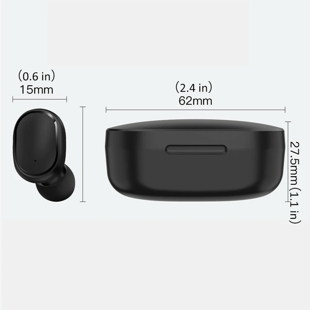 E6S TWS Bluetooth 5,0 беспроводные наушники для Redmi наушники светодиодный дисплей Bluetooth V5.0 наушники с микрофоном для iPhone huawei