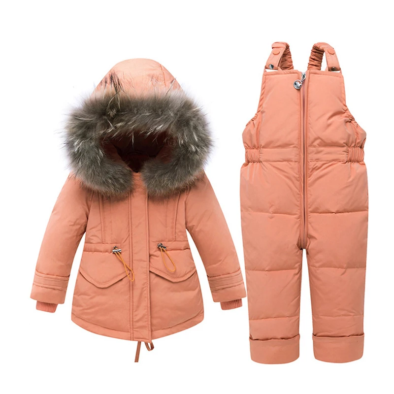 IYEAL/Детские Зимние теплые костюмы для мальчиков и девочек, куртка-пуховик+ штаны, комплекты одежды детская одежда зимняя одежда наивысшего качества
