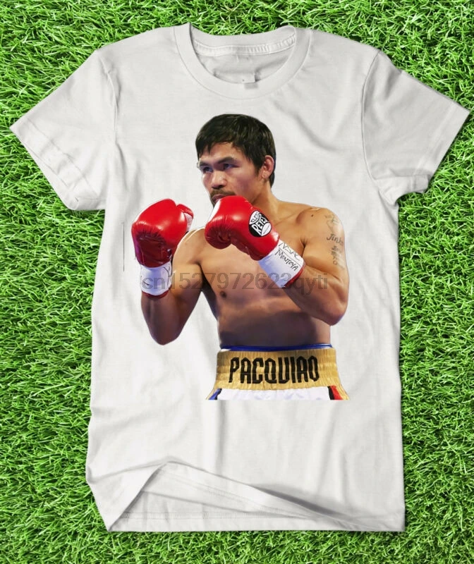Новая футболка Manny Pacquiao для бокса | Мужская одежда