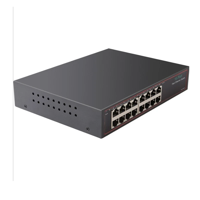DIEWU 16 сетевой коммутатор сети 10/100 Мбит/с коммутатор для высокоскоростной сети Ethernet высокого качества