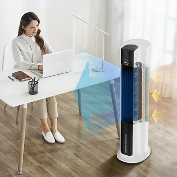 

Midea Air Conditioning Fan Refrigerator Small Air Cooler Household Mini Water Floor Cooling Fan AAC12AR Portable Air Conditioner