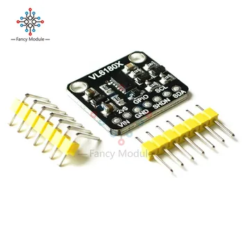 

diymore VL6180X Range Finder Optical Ranging Sensor Module I2C Interface 3.3V 5V IR Emitter Ambient Light TOF for Arduino