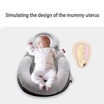 

Baby Stereotypes Pillow Infant Newborn Anti-rollover Mattress Pillow Baby Head Protection Stereotype Pillow Infant Nursing