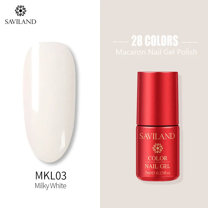 MKL03 Soak off 28 Цвета блестящие Макарон Гель-лак для ногтей! полупостоянная Lucky лак UV лампа длительного действия верхнее пальто Нейл-арт-дизайн - Цвет: MKL03
