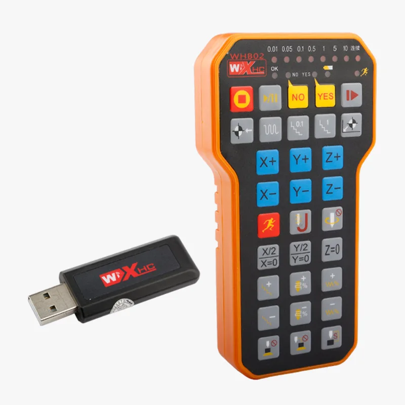 Nc studio USB беспроводной пульт дистанционного управления weihong DSP ручка для гравировки и резки с ЧПУ HB02 WHB02