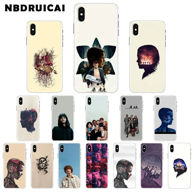 Мягкий силиконовый чехол NBDRUICAI Strange Things из ТПУ для iPhone 11 pro XS MAX 8 7 6 6S Plus X 5 5S SE XR |