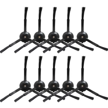 

Hot sale 10 Pcs Side Brush For Xiaomi Mi Roborock S50 S51 S55 Robot Vacuum Cleaner Spare Parts Attachment Black Replacement