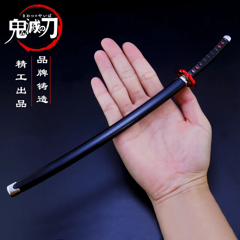Cosplay&ware 255mm Anime Demon Slayer Cosplay Props Kimetsu No Yaiba Kamado Tanjirou The Katana Wheel Sword With Sheath Decoration -Zentai shop online H276e9159c30844eda2a1289ab9bc5ddcT.jpg