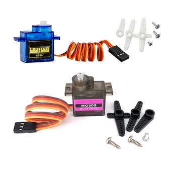 

1PCS Rc Mini Micro 9g 1.6KG Servo SG90 MG90S for arduino RC 250 450 6CH For Helicopter Airplane Aeroplane Car Boat