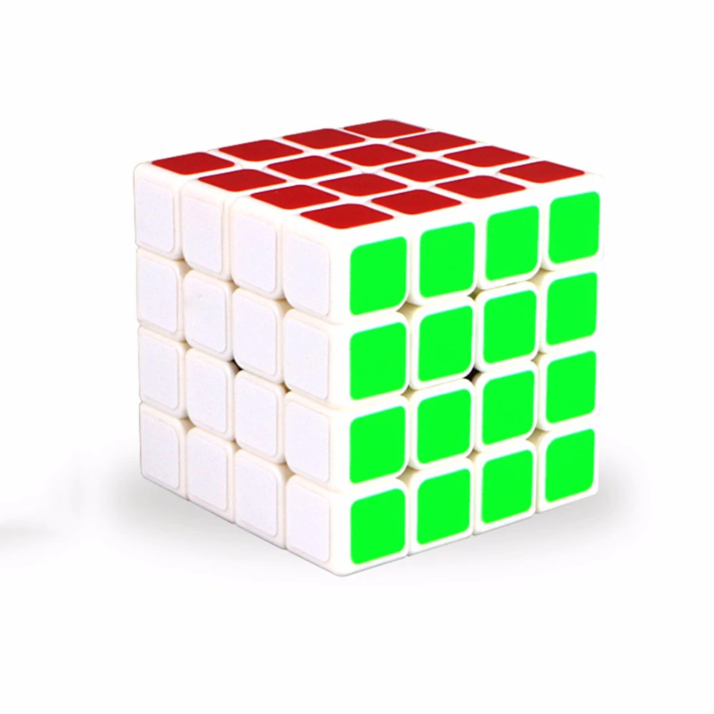 4x4x4 Магический кубик Профессиональный 6,2 см 4 слоя без наклеек головоломка скоростной кубик обучающие игры игрушки для детей рождественские подарки