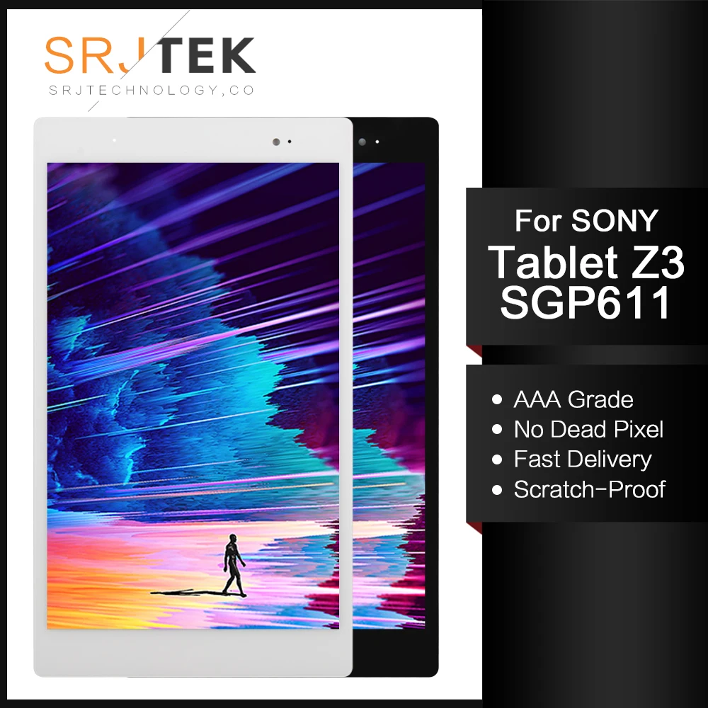 Для sony Xperia Tablet Z3 SGP611 SGP612 SGP621 ЖК-дисплей сенсорный экран матрица дигитайзер сборка