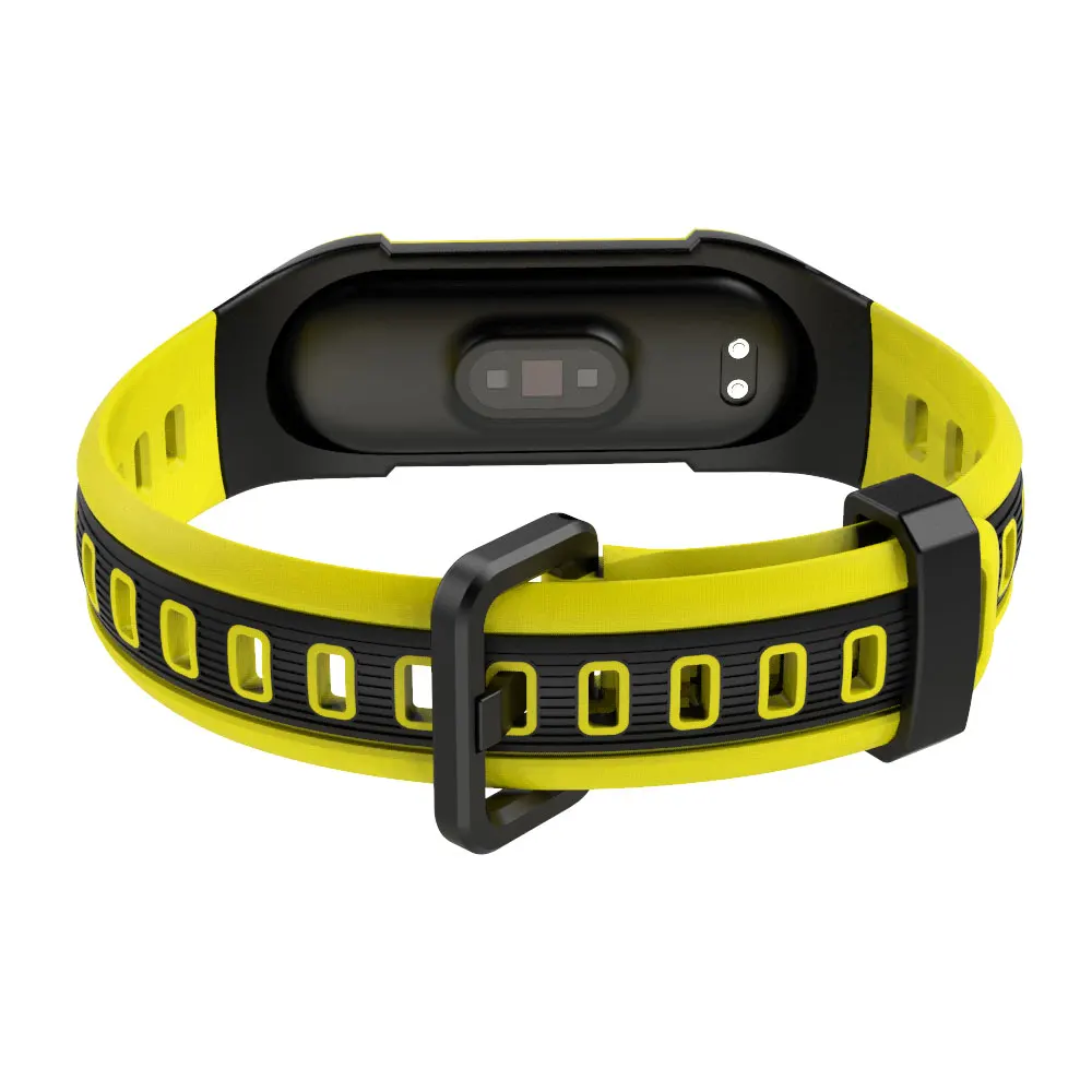Silicone Strap For Xiaomi Mi Band 8 7 6 5 4 3 Wristband Accessories silicone wrist strap fitness tracker strap silicone watch strap silicone watch band watch strap smart bracelet strap