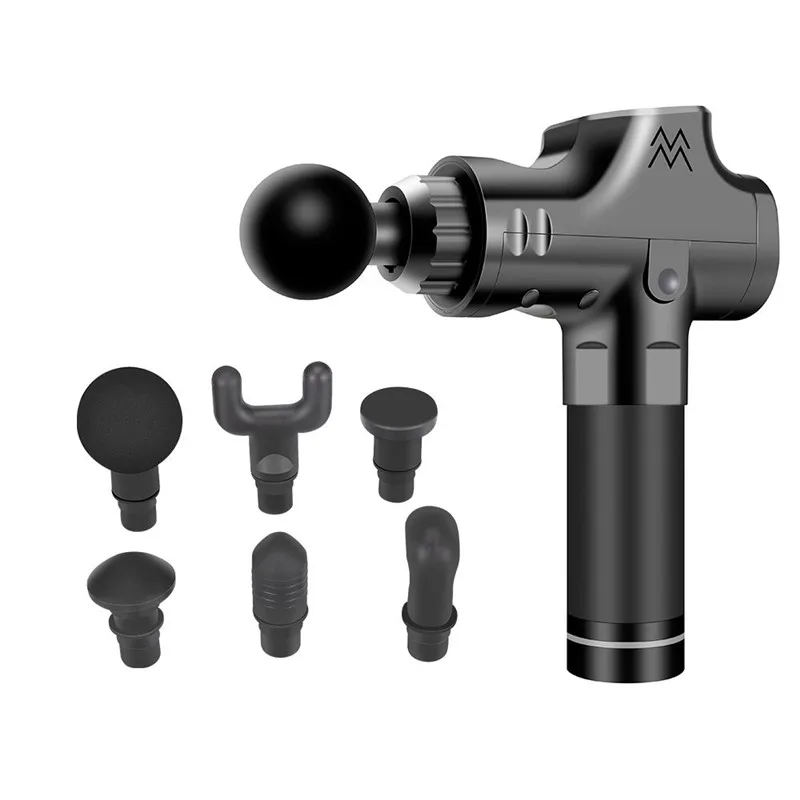 

Massage Gun Deep Tissue Percussion Muscle Massager For Pain Relief Therapy Gun Brushless Quiet LCD portable massage device