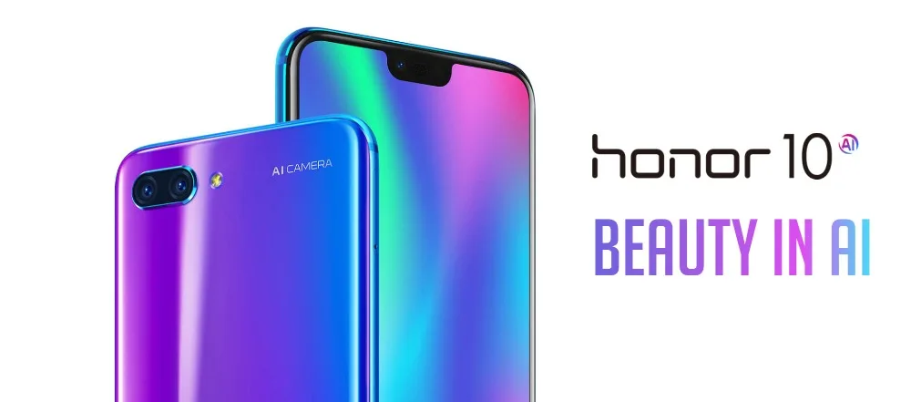 DHL Быстрая Honor 10 4G LTE мобильный телефон Kirin 970 Android 8,1 5,8" ips 2280X1080 6 Гб ram 128 ГБ rom МП NFC