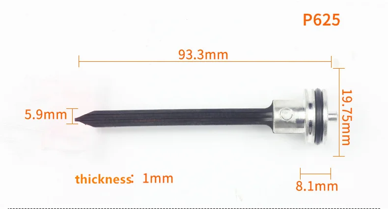 1 шт., пневматический пистолет для ногтей T50T64F30P62510131022, пистолет, игла, штифт, зажим в сборе, пневматический пистолет для ногтей, аксессуары - Цвет: P625
