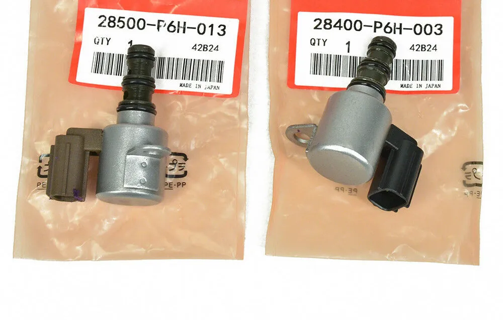 Transmission Shift Solenoid C 28400p6h013 28400p6h003 Black +shift