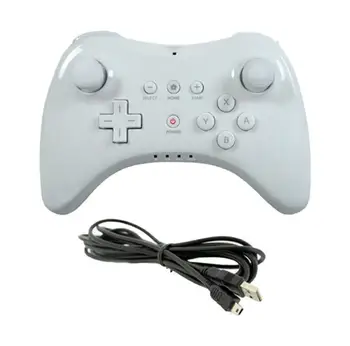 

Wireless Bluetooth Dual Analog Sticks Joystick Gamepad Triggers Classic Pro Remote ControllerFor Nintend Wii U Pro Console
