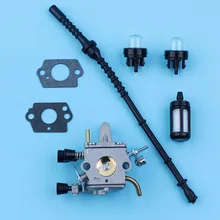 

Carburetor Primer Bulb Fuel Line Filter Gaskets Kit For Stihl FS120 FS200 FS250 FS300 FS350 FS200R Trimmer Cutter 4134 120 0653