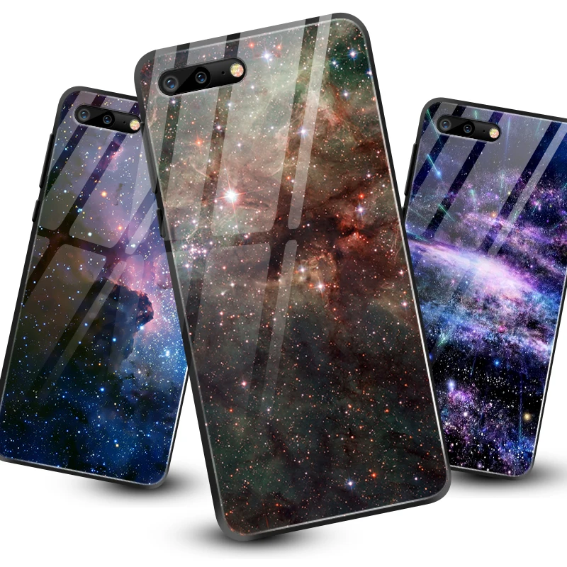 

Tempered Glass Case for iPhone 5S SE 6 6S 7 8 Plus XR XS MAX Star Painted Shells for Meizu M5 M6 M8 M9 Note 16th Plus Hard Cover