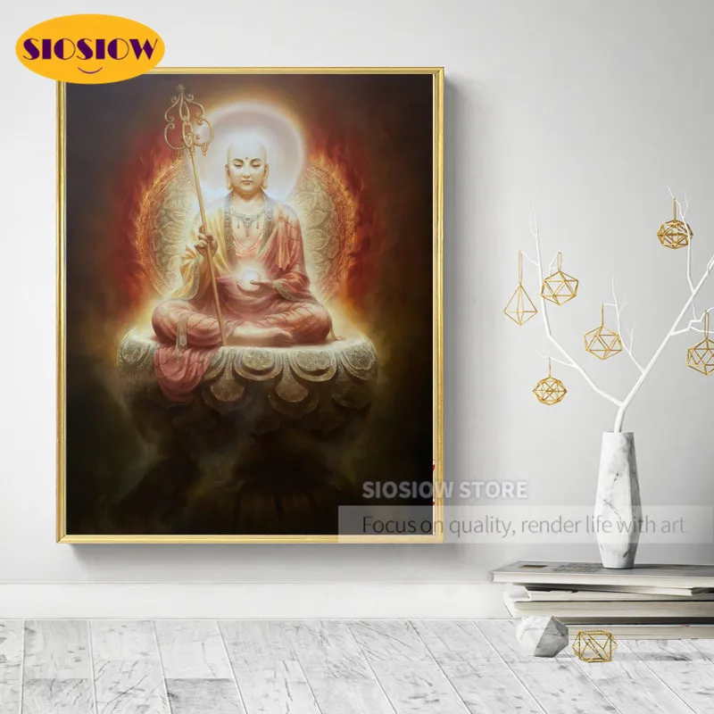 5d Diy алмазные картины Bodhisattva полная квадратная вышивка из смолы Алмазная мозаика