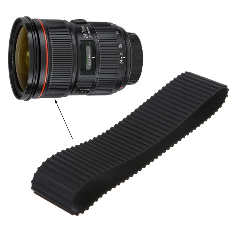 Объектив камеры Zoom Grip резиновое кольцо Запасная часть для Canon 24-70 мм f/2.8L