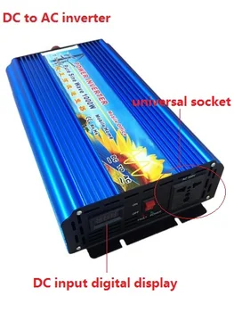 

Surge Power 3000W 1500W 24V to 220V Pure Sine Wave DC to AC Solar Inverter Power Supply DC12V/48V to AC110V/120V/240V