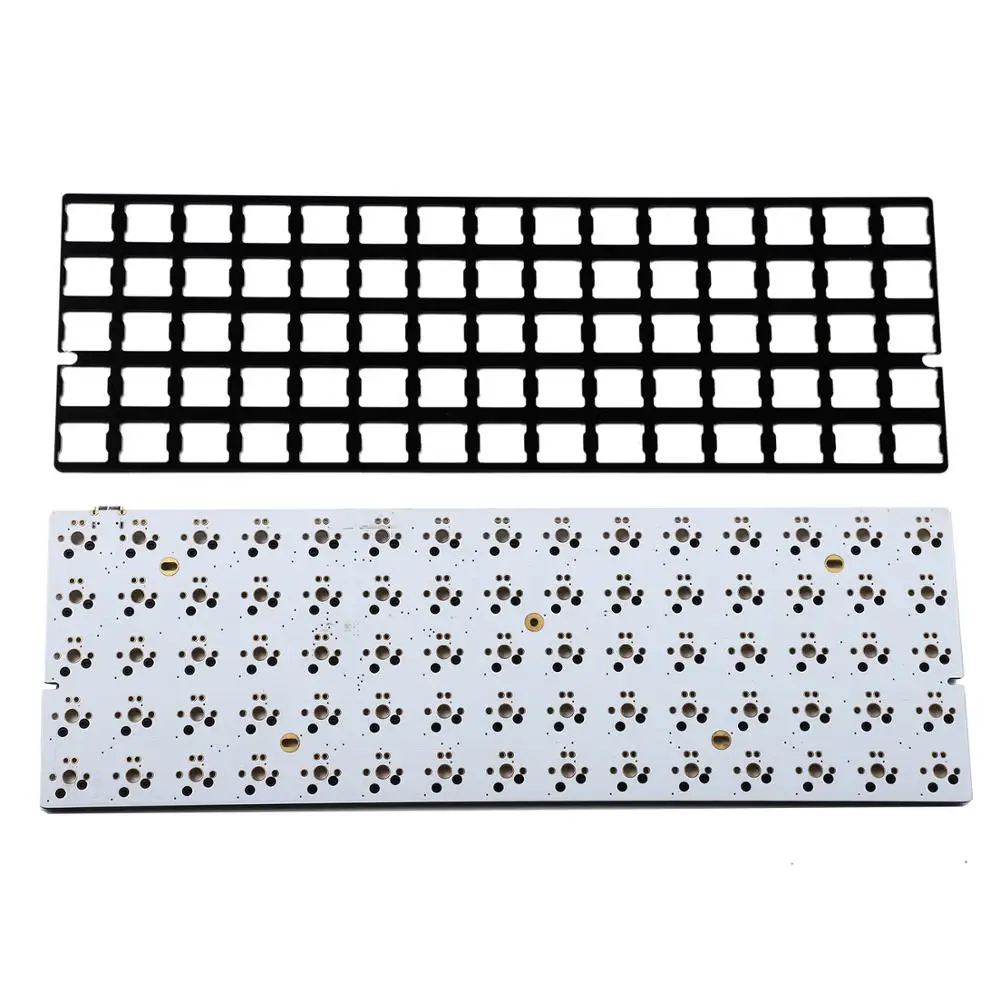 Pcb Alumínio Placa Substituição para Xd75 Idobao x Ymdk Id75 Via Hotswap