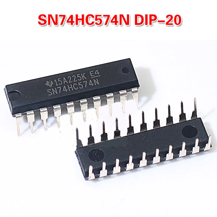 1 шт. абсолютно новый и оригинальный Sn74hc574n Dip-20 D триггер прямой штекер Ti |