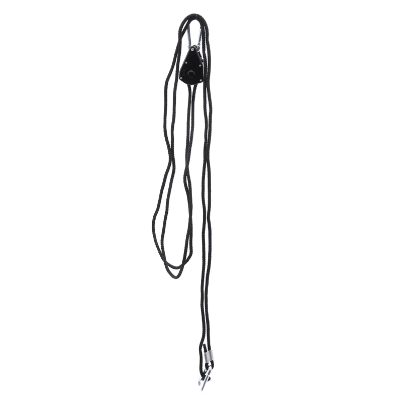 Reinforced Metal Inner Gear Garden Hook Tool Adjustable Heavy Rope Ratchet Hanger