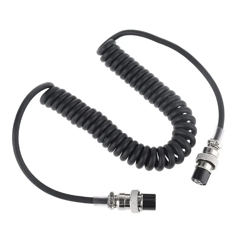 8 Pin hembra a 8 Pin hembra aviación micrófono Cable de micrófono Para Kenwood transceptor MC-60 MC-60A MC-90 TS-2000 TS-570S