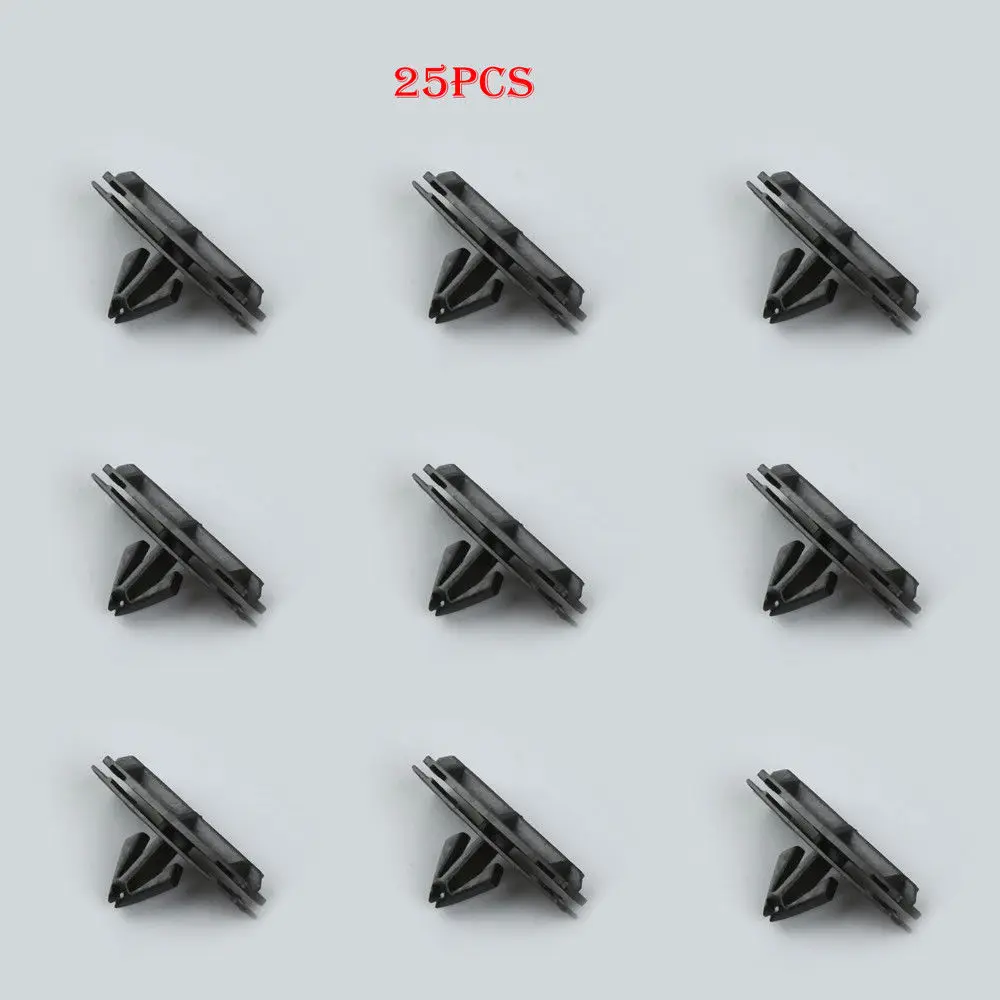 25PCS Fender Flare Rocker Moulding Clip 68039280~AA For Jeep Wrangler Unlimited JK