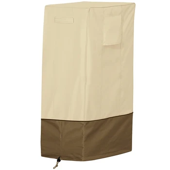 

Waterproof BBQ Grill Cover Square Smoker Cover Outdoor Rainproof Durable Anti Dust Protector Home Outdoor Barbecue Grill Coat