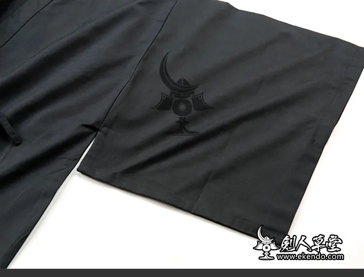  IKENDO.NET KG023 IAIDO большой рукав черный GI Standard черные широкие рукава iaido gi 70% полиэстер