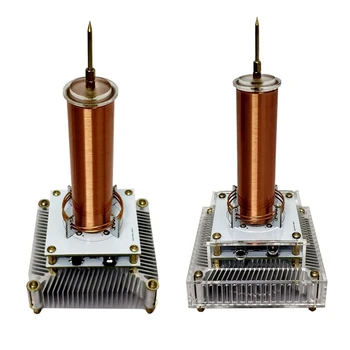 

Music Tesla Coil Arc Plasma Loudspeaker Wireless Transmission Experiment Desktop Toy Model US Plug