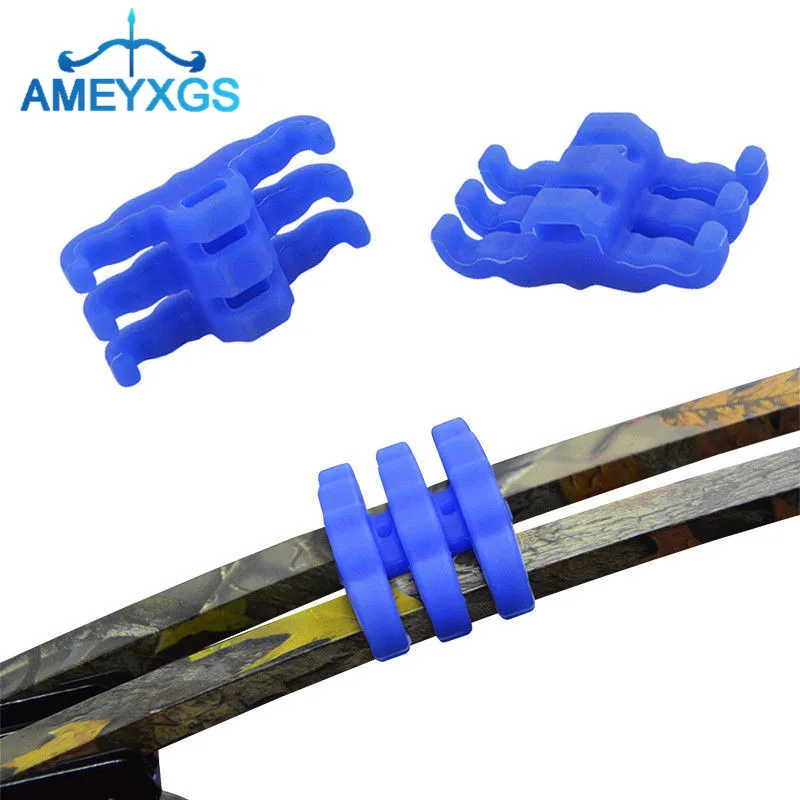 

2pcs Archery Compound Bow Limb Stabilizer Rubber Limbsaver Dampener Silencer Reduce Noise Absorber For Bow Hunting Accessories