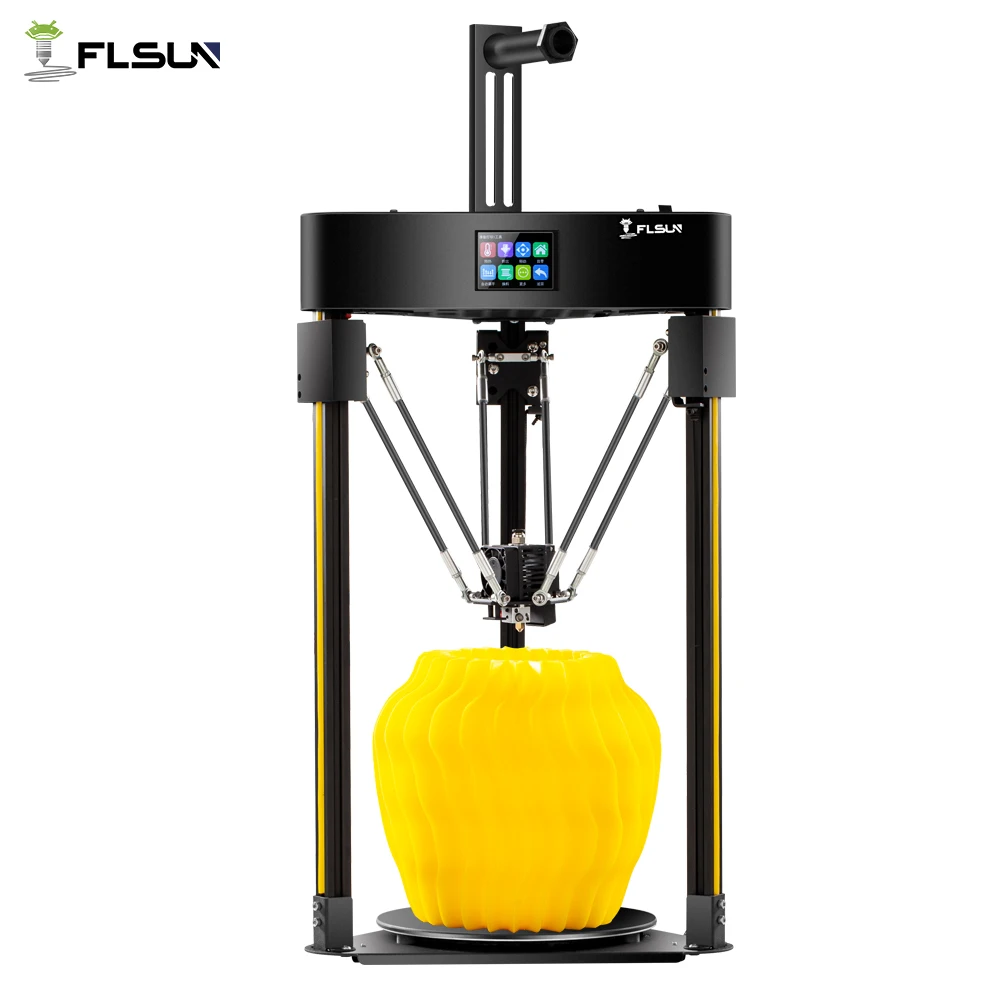 

Flsun Q5 3D Printer TMC 2208 silent driver Auto leveling 3D Printer Resume Pre-assembly 3D-Printers TFT 32bits board Kossel