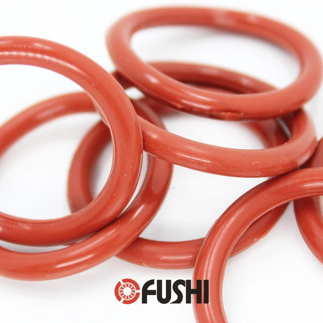 40Pcs Red 12mm x 1.5mm Silicone Rubber Gasket O Ring Sealing Ring Heat  Resistant - Walmart.com