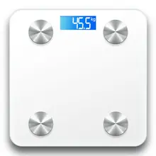 Цифровые электронные весы с подсветкой для тела и жира в ванной 180 кг весы вес состав тела монитор Анализатор тела