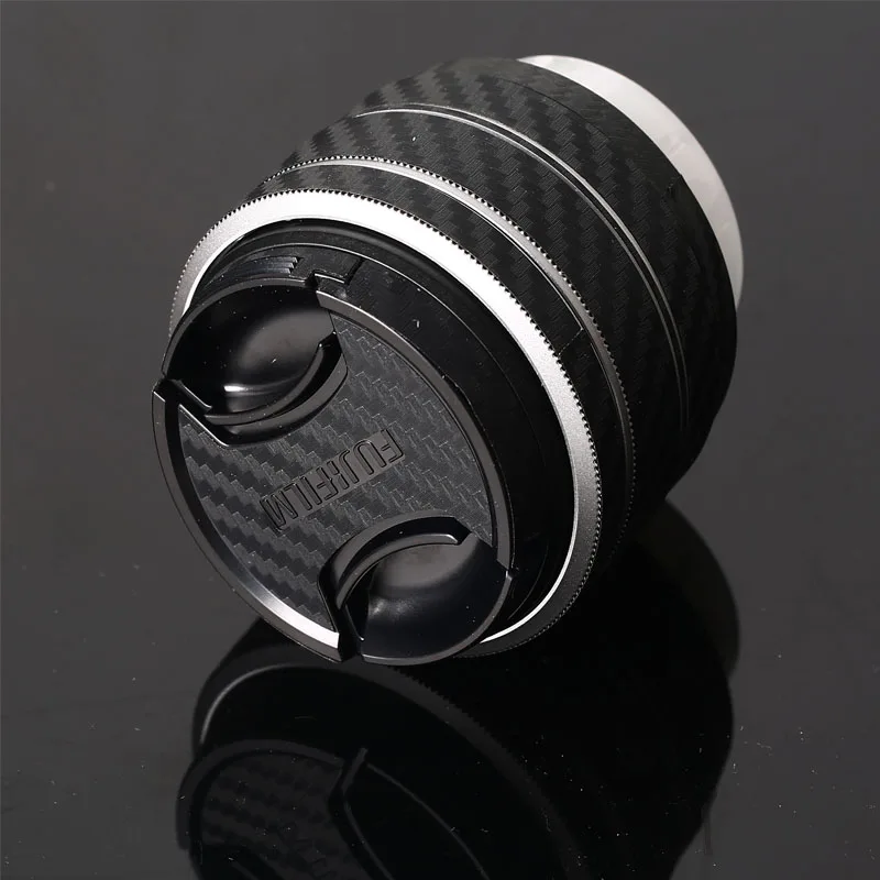 1-10 Набор для Fujifilm 15-45 мм Защитная пленка для объектива камеры наклейки из углеродного волокна устойчивый к царапинам клей отправка запасных наклеек