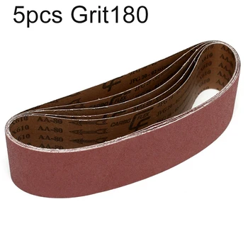

5pcs Polishing Kit Abrasive Sanding Belts For Woodworking Leather Metal Grinding
